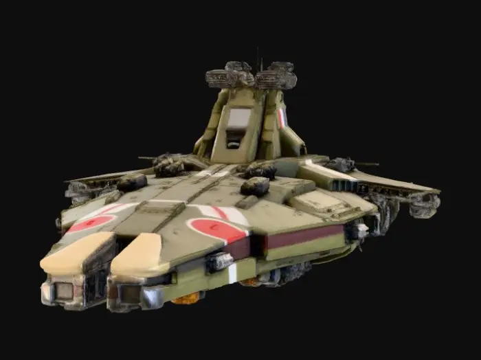 3D model for Star Cruiser Sentinel