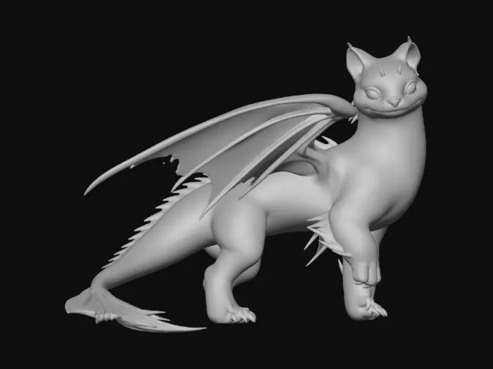 3D model for Crimson Emberwing