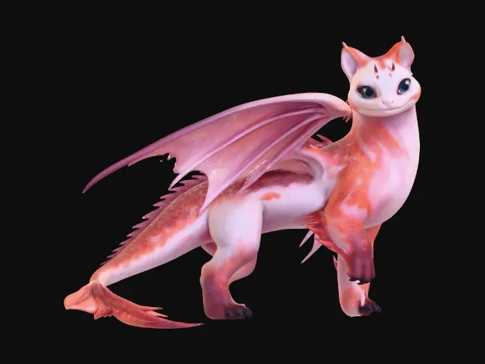 3D model for Crimson Emberwing