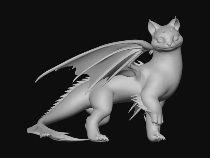 3D model for Crimson Emberwing