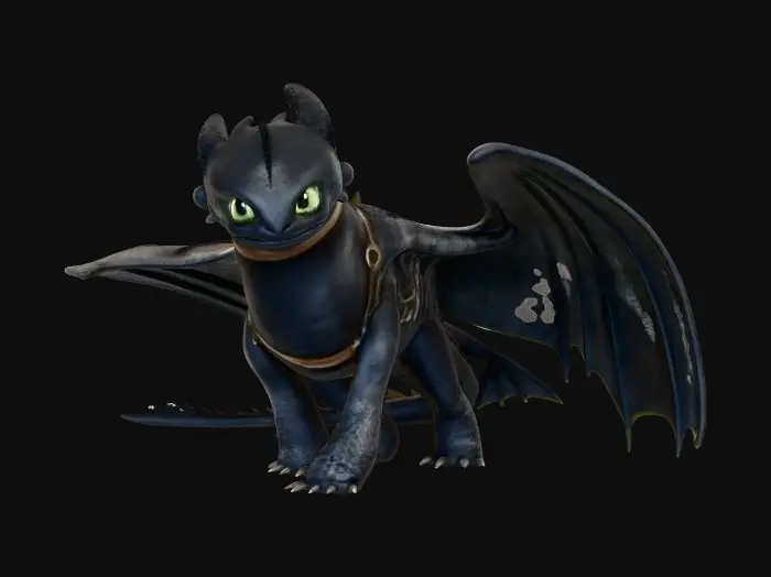 3D model for Midnight Dragon