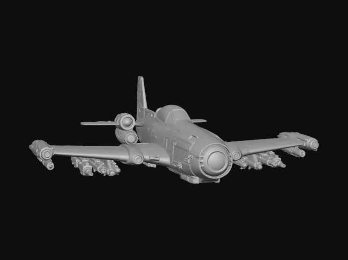 3D model for Starfighter Horizon