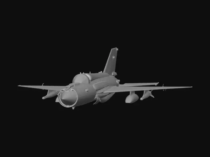 3D model for MiG-21