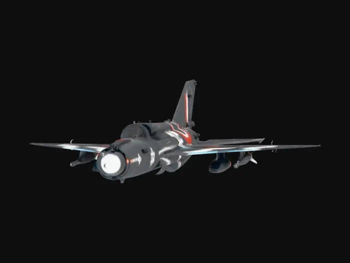 3D model for MiG-21