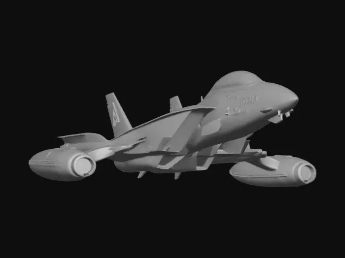 3D model for NCC-105 in the Void