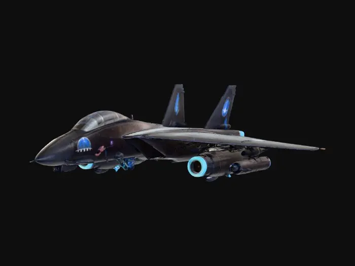 3D model for Nightfall Interceptor