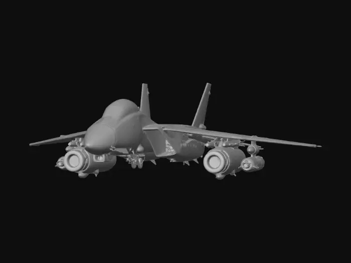 3D model for Nightfall Interceptor