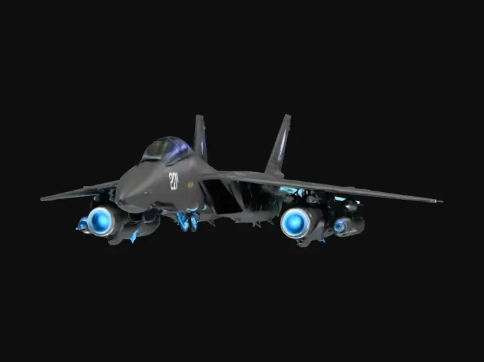 3D model for Nightfall Interceptor