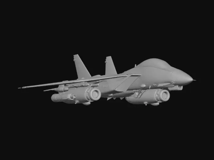 3D model for Nightfall Interceptor