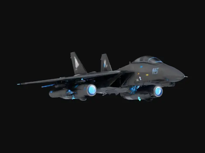 3D model for Nightfall Interceptor