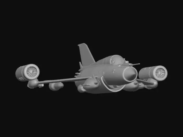 3D model for Nebula Strike