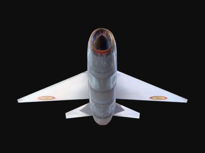 3D model for MiG21_Mk1(1)