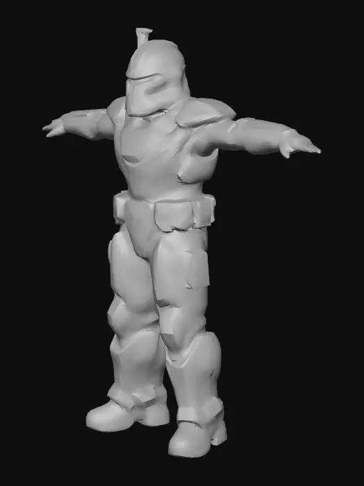 3D model for Armored Guardian