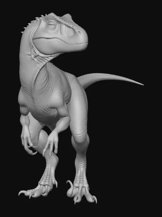 3D model for Raptor of the Rainforest
