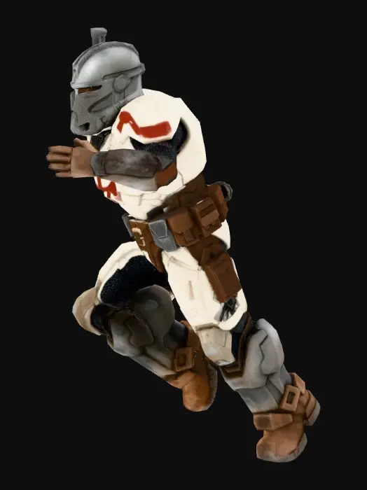 3D model for Armored Guardian