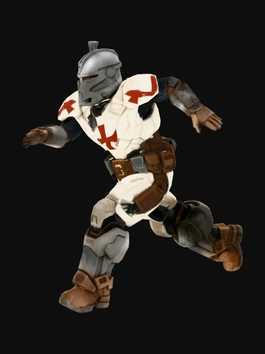 3D model for Armored Guardian