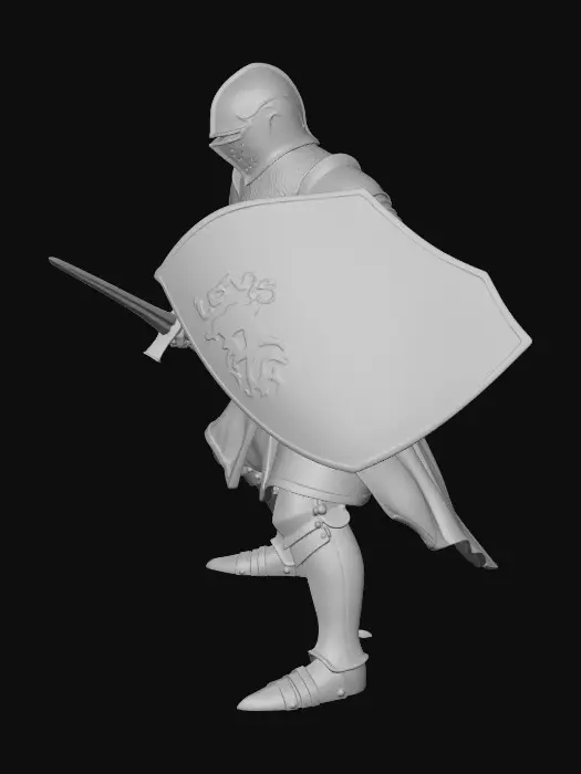 3D model for Knight's Valor