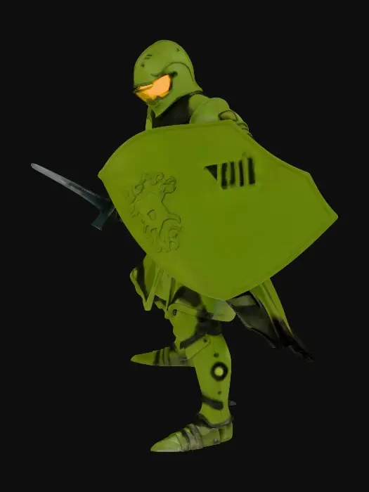 3D model for Knight's Valor
