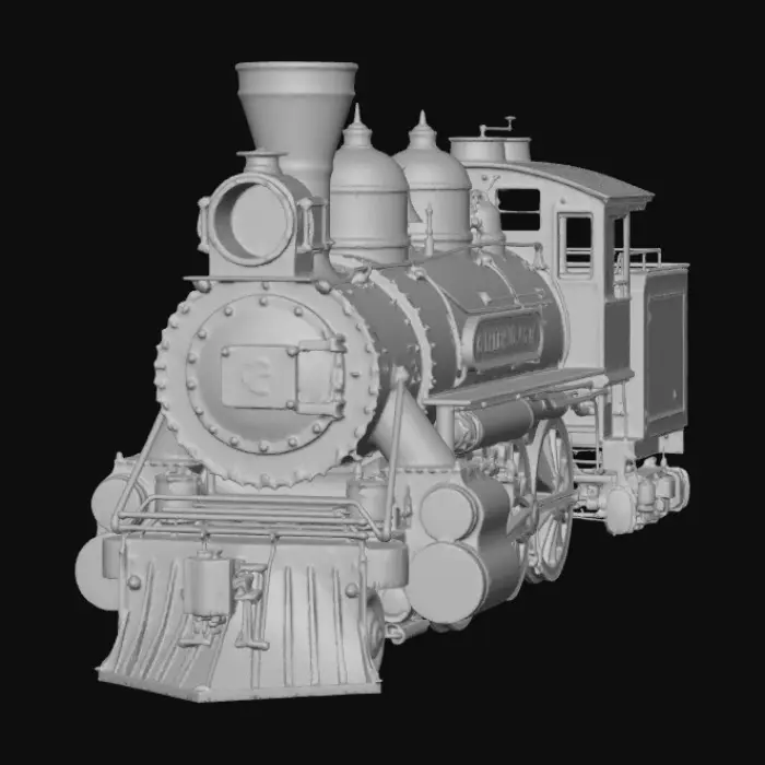 3D model for Sierra Steam Engine