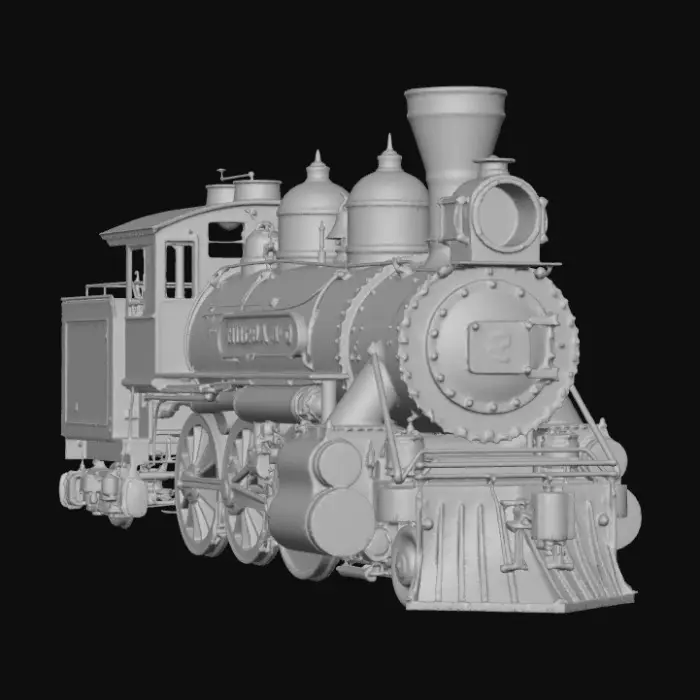 3D model for Sierra Steam Engine