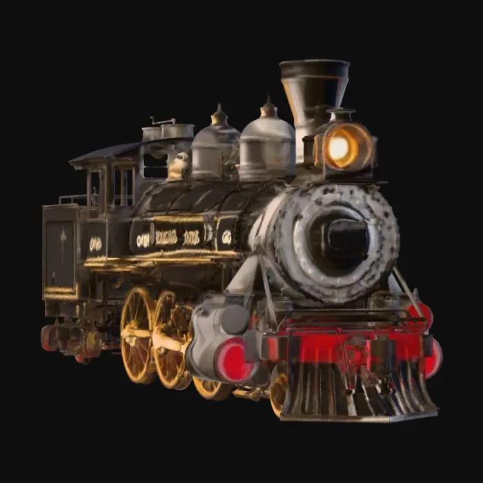 3D model for Sierra Steam Engine