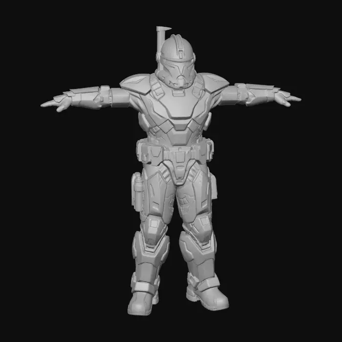 3D model for Armored Guardian
