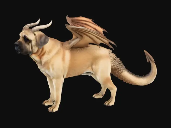 3D model for Rufus, the goodest boy