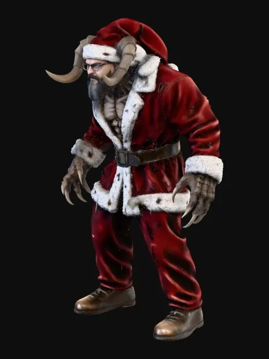 3D model for Christmas deathclaw Howell