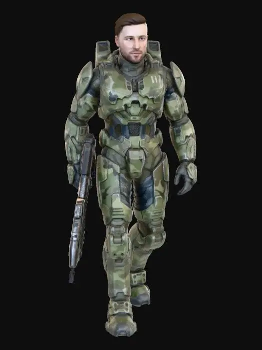 3D model for Spartan Warrior