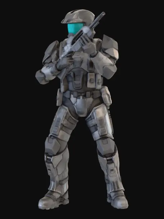 3D model for Armored Sentinel