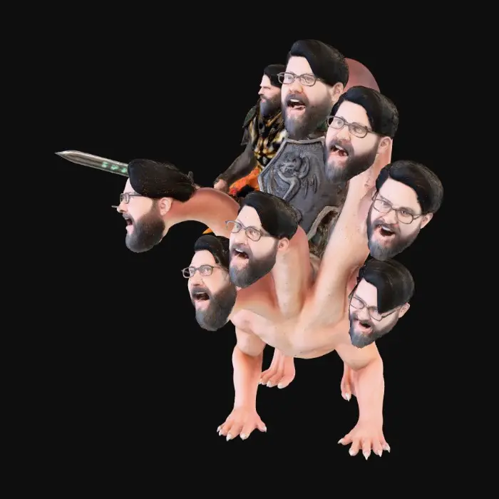 3D model for Howell riding Howell Hydra