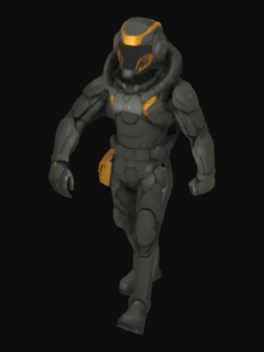 3D model for Astronaut Engineer