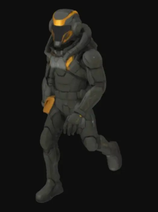 3D model for Astronaut Engineer