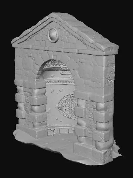 3D model for Stone Archway Shrine