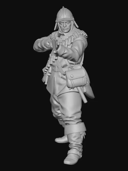 3D model for Musketeer in Battle Gear