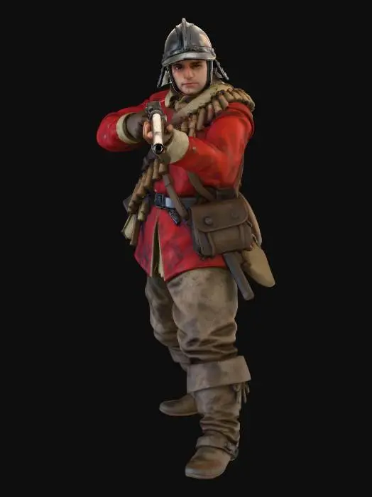 3D model for Musketeer in Battle Gear