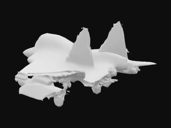 3D model for  A fighter jet