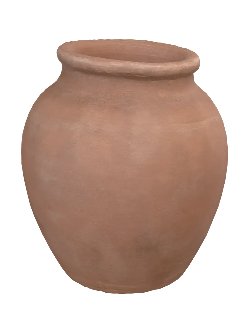 Terracotta pot - Urn 3D model, vytvořený pomocí AI