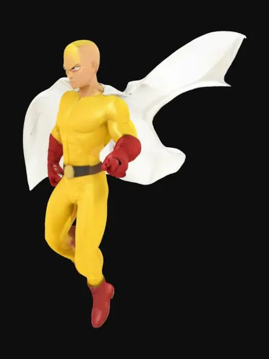 3D model for One Punch Man