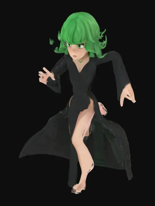 3D model for Anime Character Standby