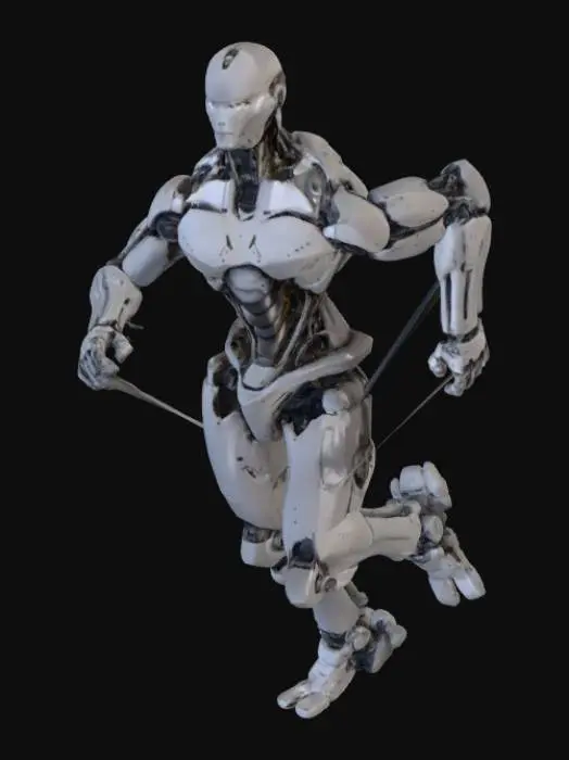 3D model for Dark Iron Man