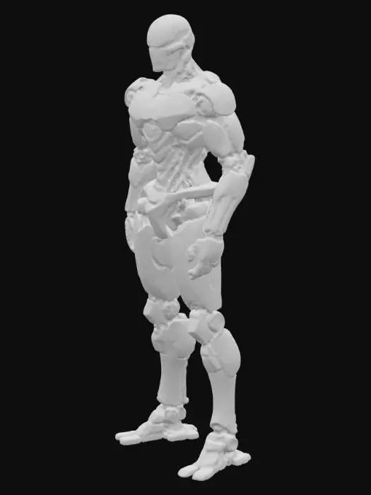 3D model for Dark Iron Man