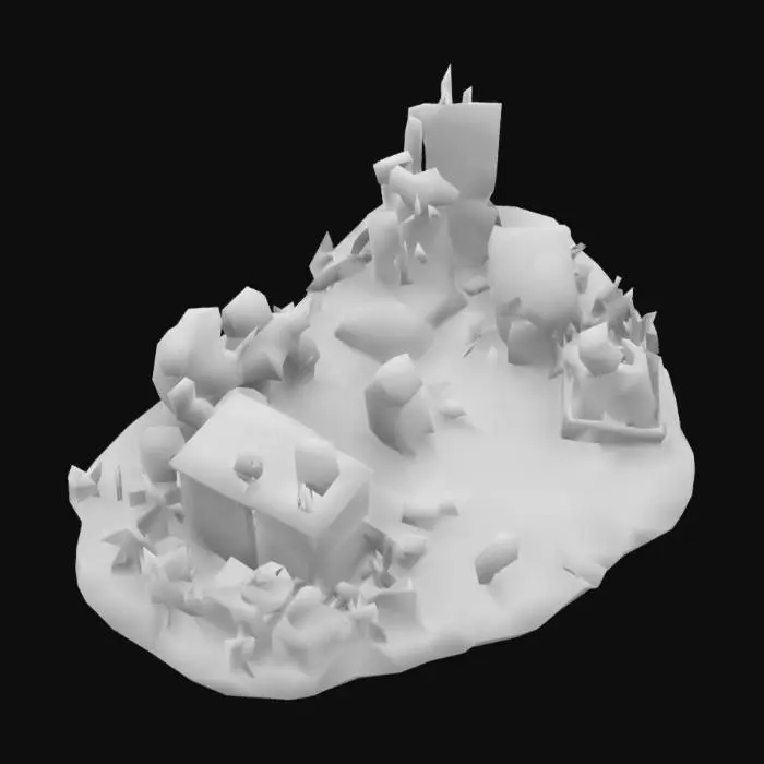 3D model for Forgotten Treasures