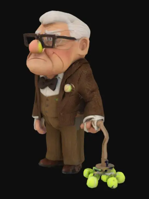 3D model for Explorer Grandpa