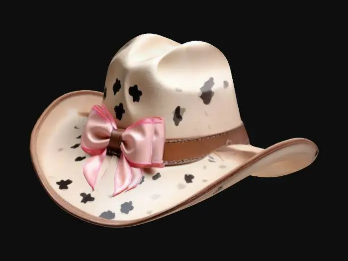 3D model for Cowgirl hat