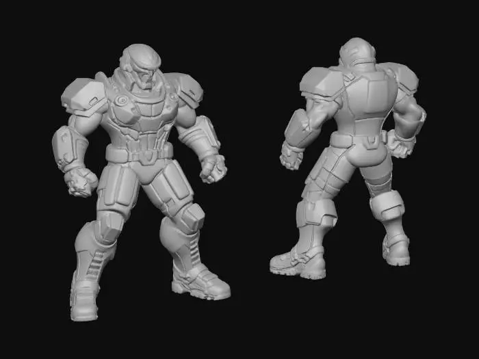 3D model for Golden Future Soccer Player