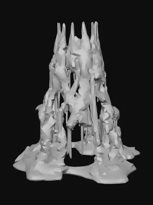 3D model for Crystal cave