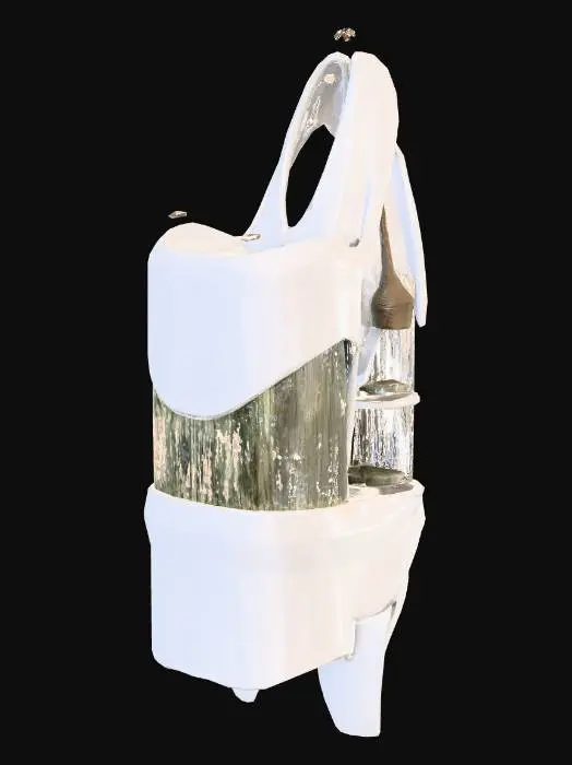 3D model for Futuristic Sanctuary