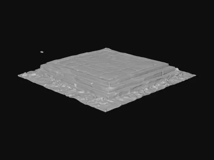 3D model for broken stairs