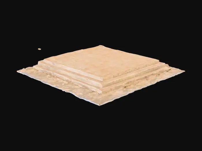 3D model for broken stairs